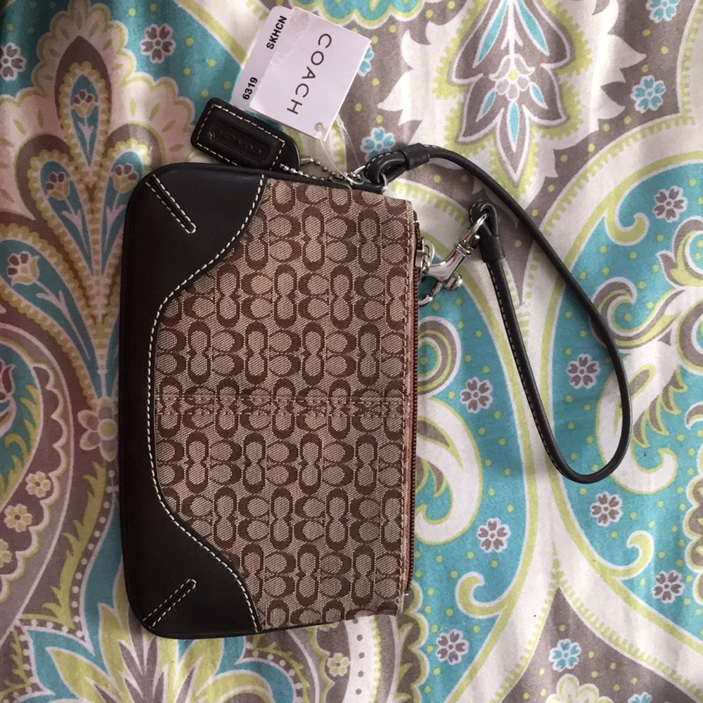 Brand New With Tags Coach Wristlet